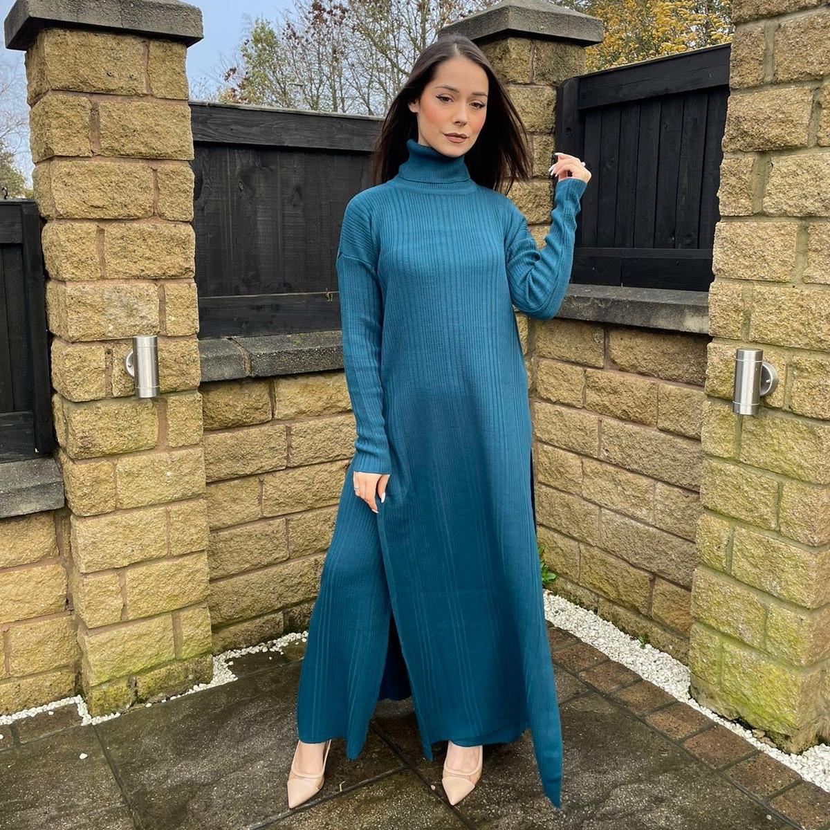 Zoya Long Knitted 2 Piece Set