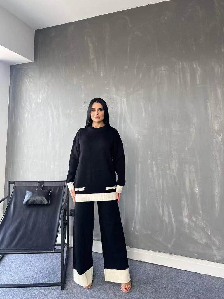 Mahek Premium Colour Block Print 2 Piece Co-ord Set