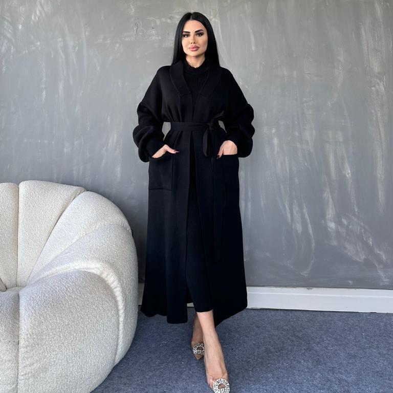 Premium Aqsa long knitted Cord set