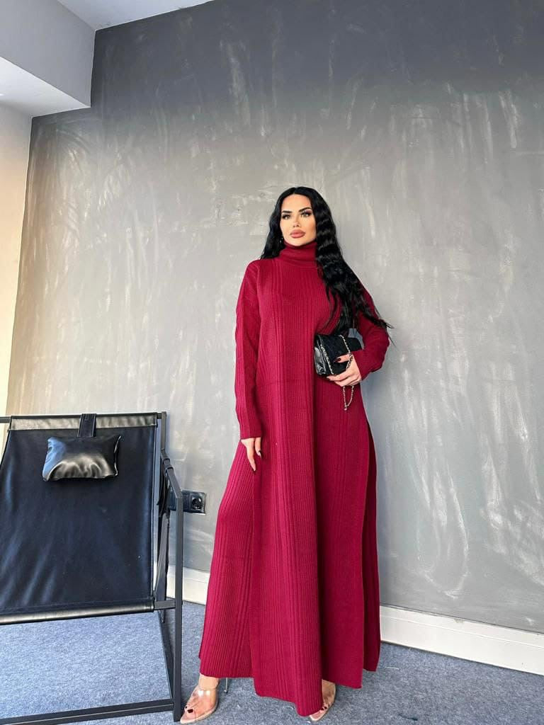 Zoya Long Knitted 2 Piece Set