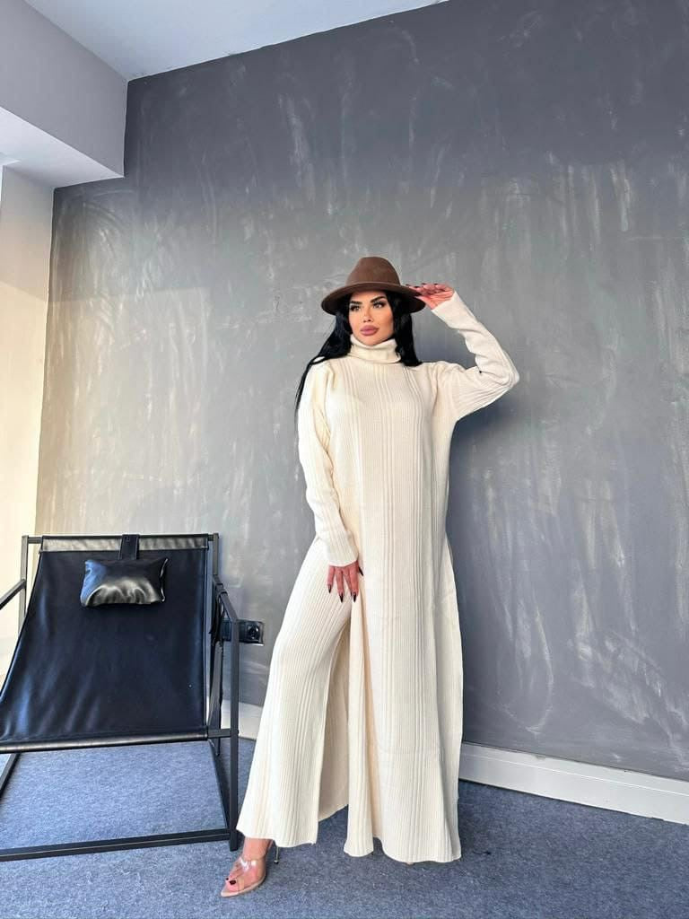 Zoya Long Knitted 2 Piece Set