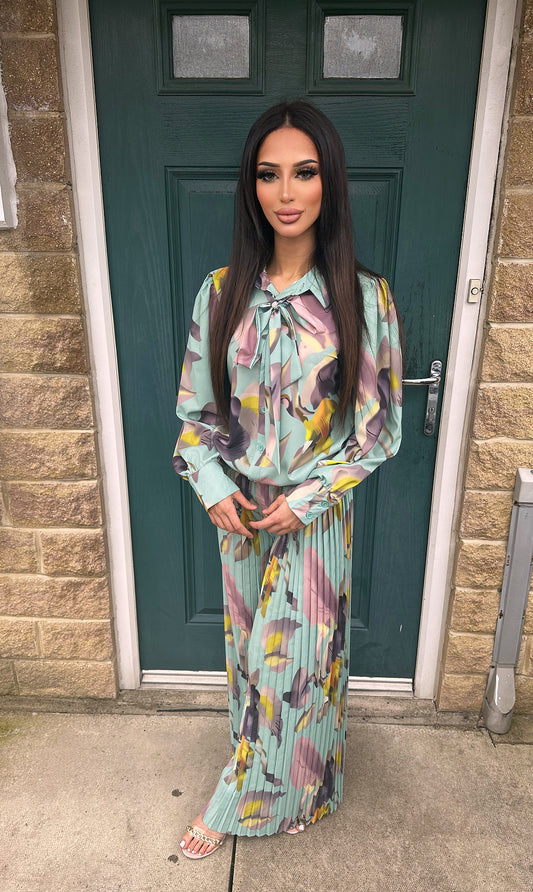 colourful modest co-ord